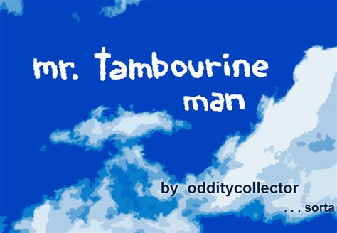 mr tambourine man homestuck